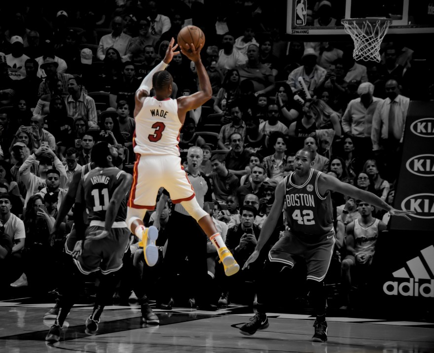 Miami Heat against Boston Celtics